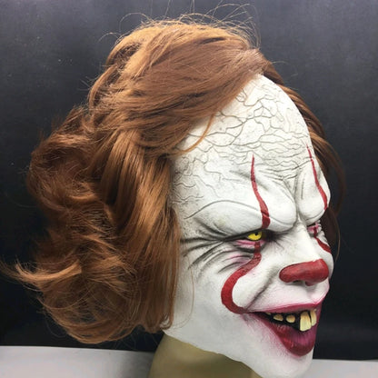 The Return of the Clown 2 Scary Clown Mask Halloween Party Horror Props Clown Mask