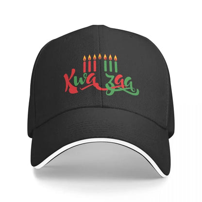 New Kwanzaa celebration of African-American culture Baseball Cap Hats Baseball Cap Horse Hat Women Hat Men's